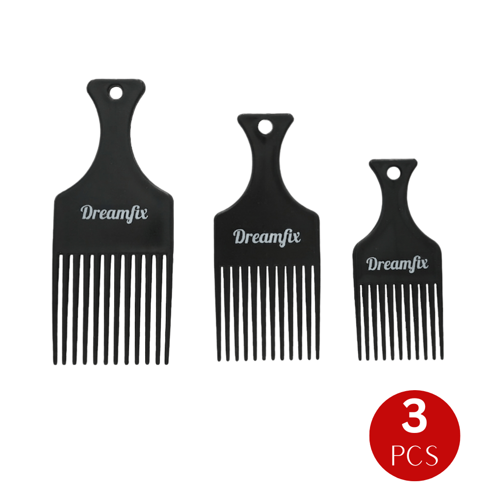 Dreamfix Health & Beauty Dreamfix Hair Pick Comb Set (3 pcs)