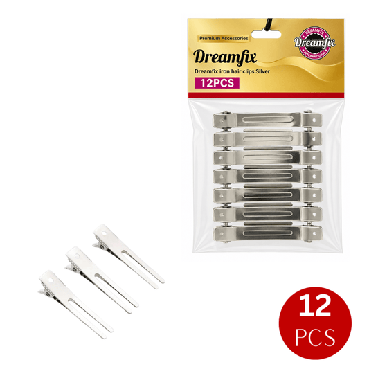 Dreamfix Health & Beauty Dreamfix iron hair clips (12 pcs)