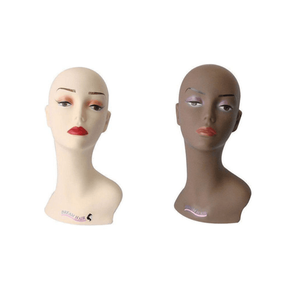 Dreamfix Health & Beauty Dreamfix Mannequin/Dekokopf, Perückenkopf/, PYEDC, Blonde/Brown