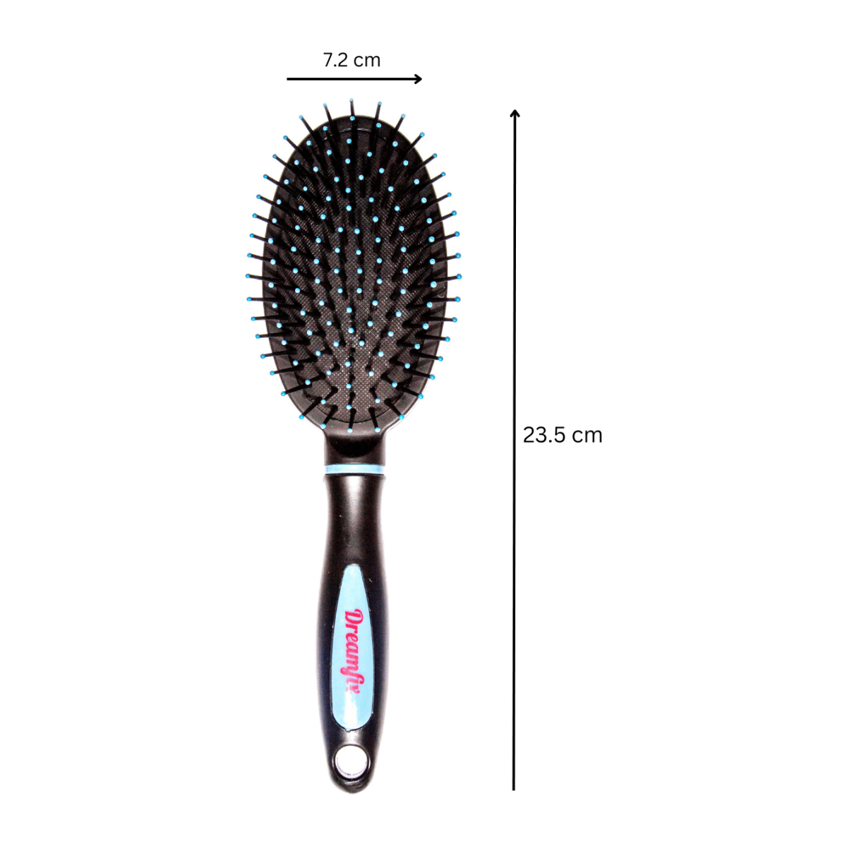 Dreamfix Health & Beauty Dreamfix Oval Hair Brush Black