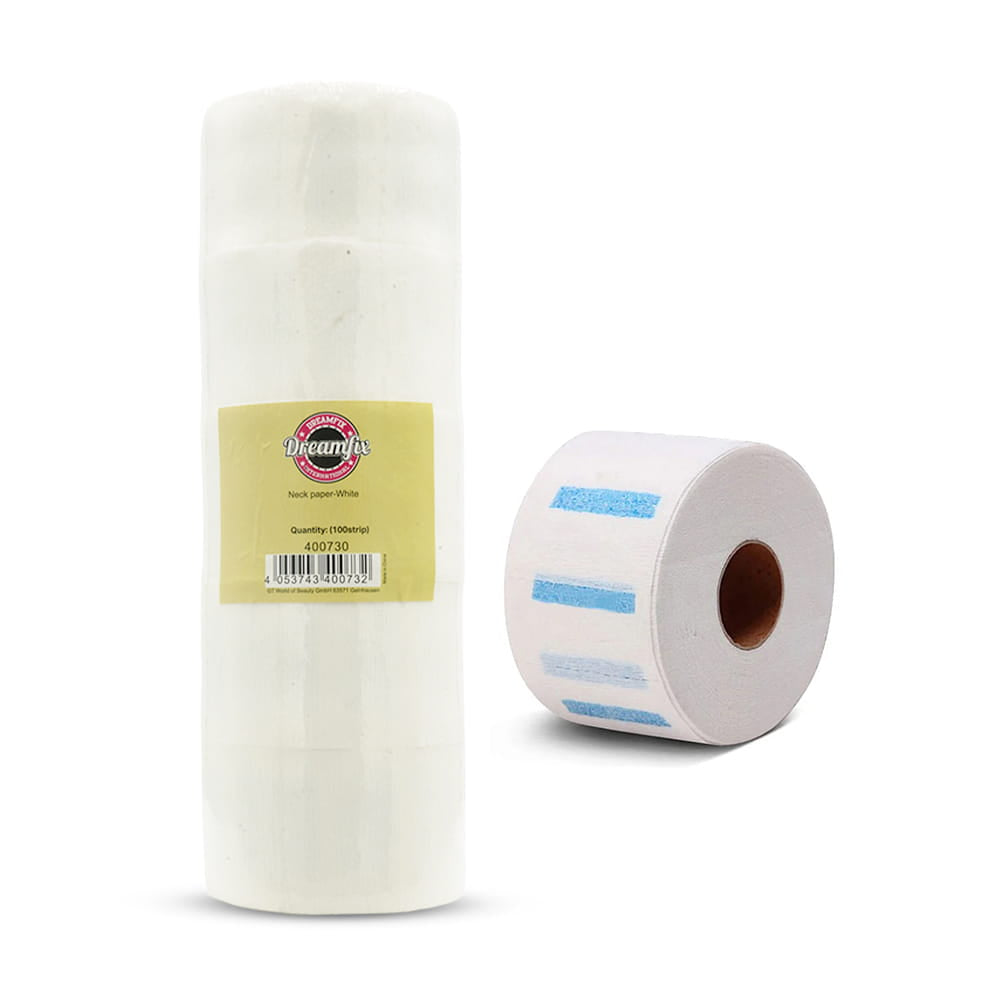 Dreamfix Health & Beauty Dreamfix - Papier pour le cou - Blanc (500 bandes/rouleau)