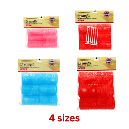 Dreamfix Health & Beauty Dreamfix Rollers Assorted (6 Pcs)