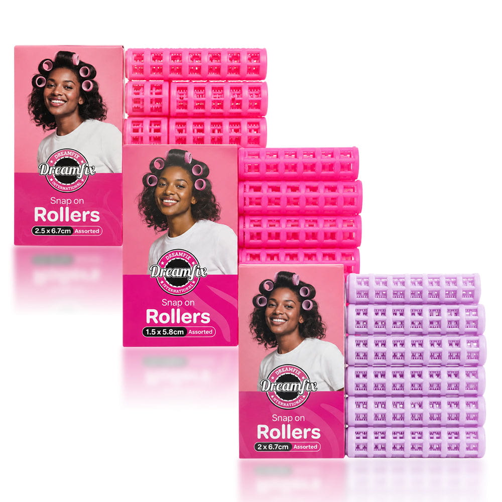 Dreamfix Health & Beauty Dreamfix Snap on Rollers (3 sizes)