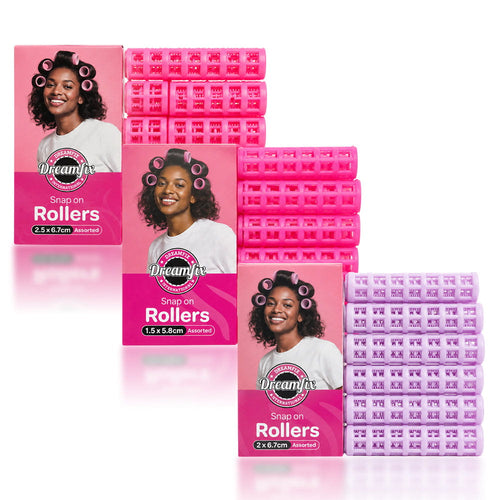 Dreamfix Health & Beauty Dreamfix Snap on Rollers (3 sizes)
