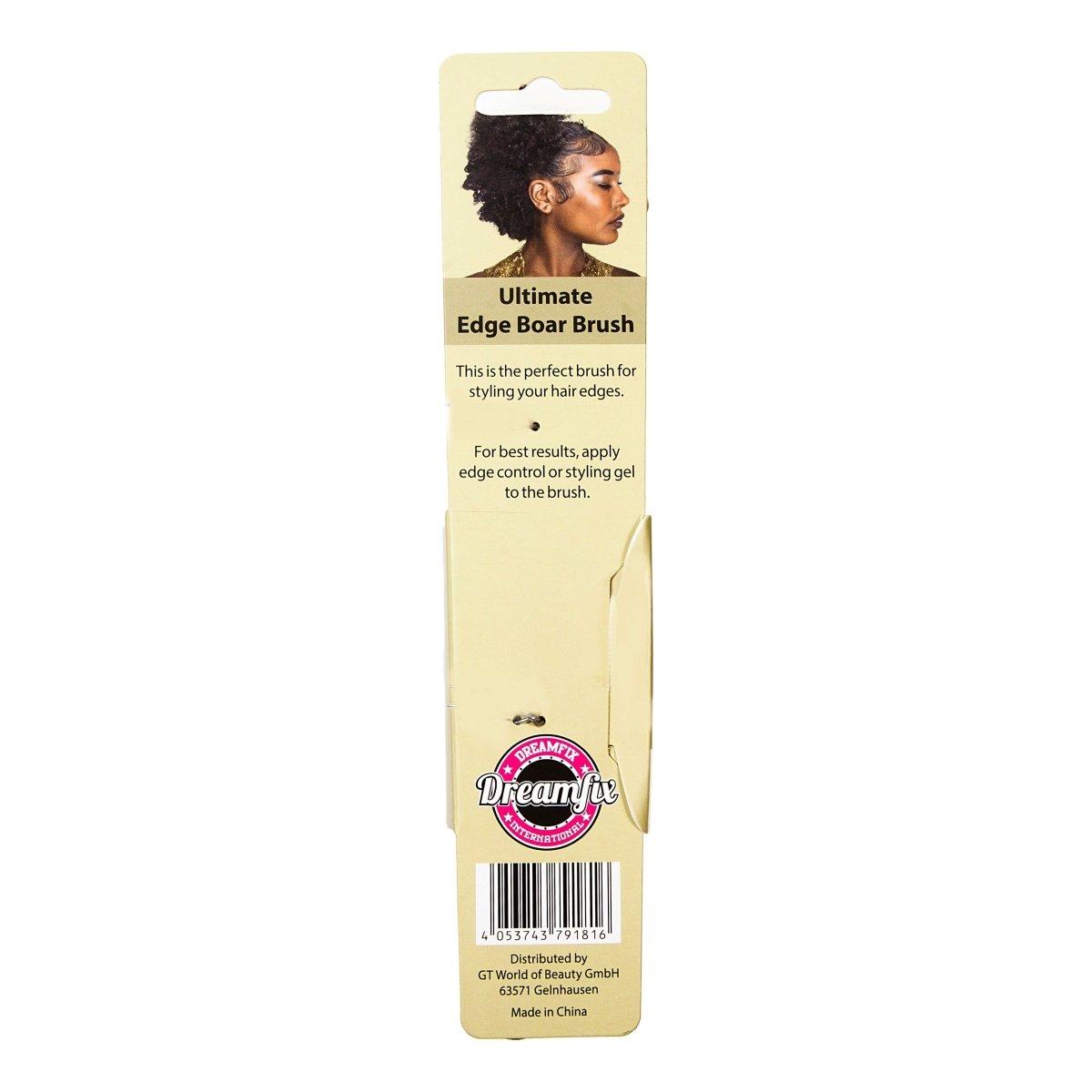 Dreamfix Health & Beauty Dreamfix Ultimate Edge Brush 100% Boar Bristles 19.4*1.5*2cm