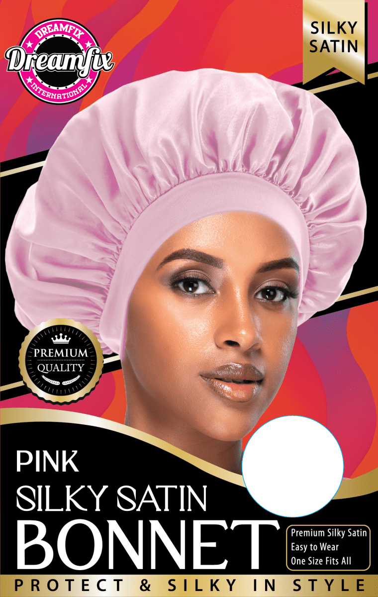 Dreamfix Health & Beauty Pink Dreamfix Silky Satin bonnet