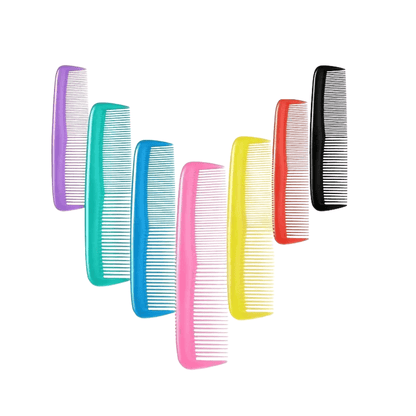 Dreamfix Health & Beauty Small - Assorted Dreamfix - Peigne à double dent noir (petit et grand)