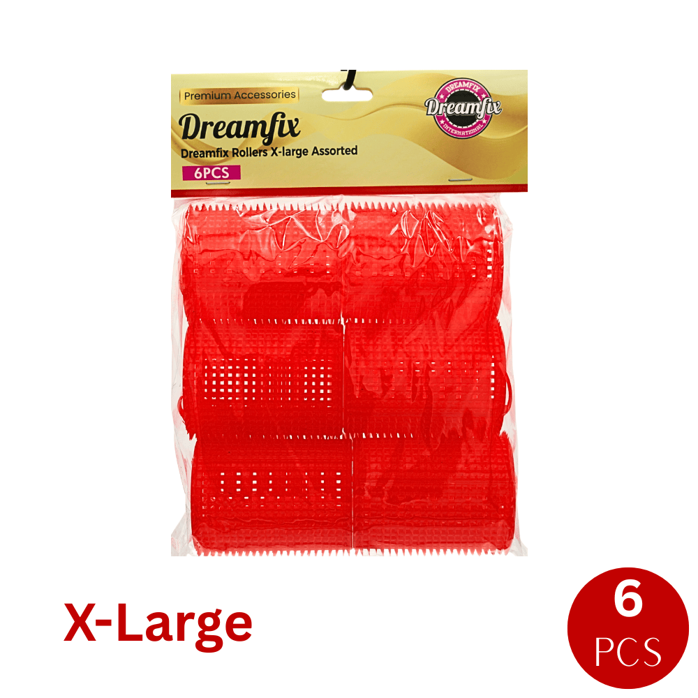 Dreamfix Health & Beauty X-Large Dreamfix Rollers Assorted (6 Pcs)
