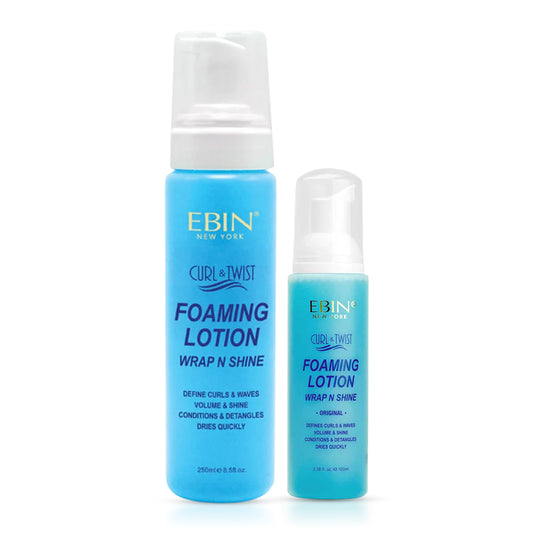 Ebin New York Health & Beauty Ebin New York Curl & Twist – Lotion Moussante Wrap N Shine Original (250 ml)