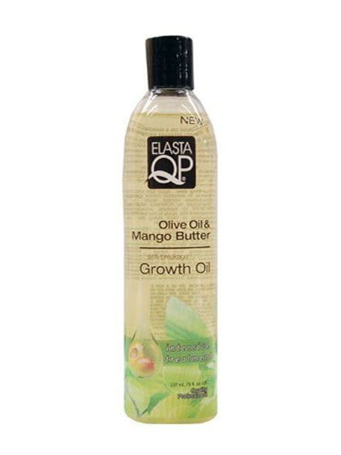 Elasta QP Health & Beauty Elasta QP - Huile de croissance anti-casse à base d'huile d'olive et de beurre de mangue 8oz