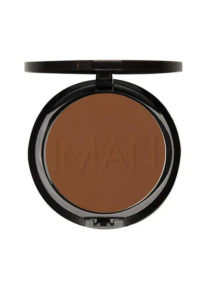Iman Health & Beauty Earth Deep Iman – Poudre compacte de luxe 10 g