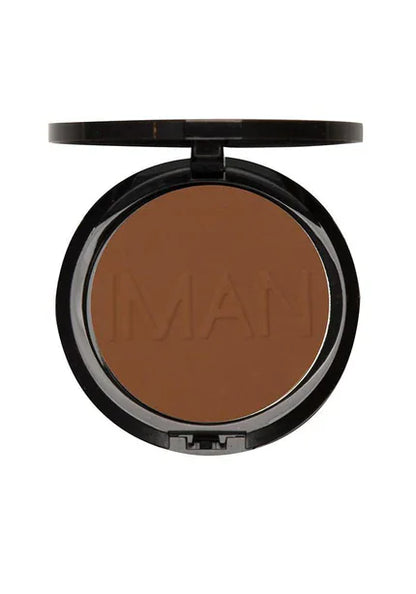 Iman Health & Beauty Earth Deep Iman – Poudre compacte de luxe 10 g