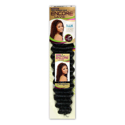 Janet Collection Health & Beauty Janet Collection Encore La Vie New Deep Bulk De vrais cheveux 18"