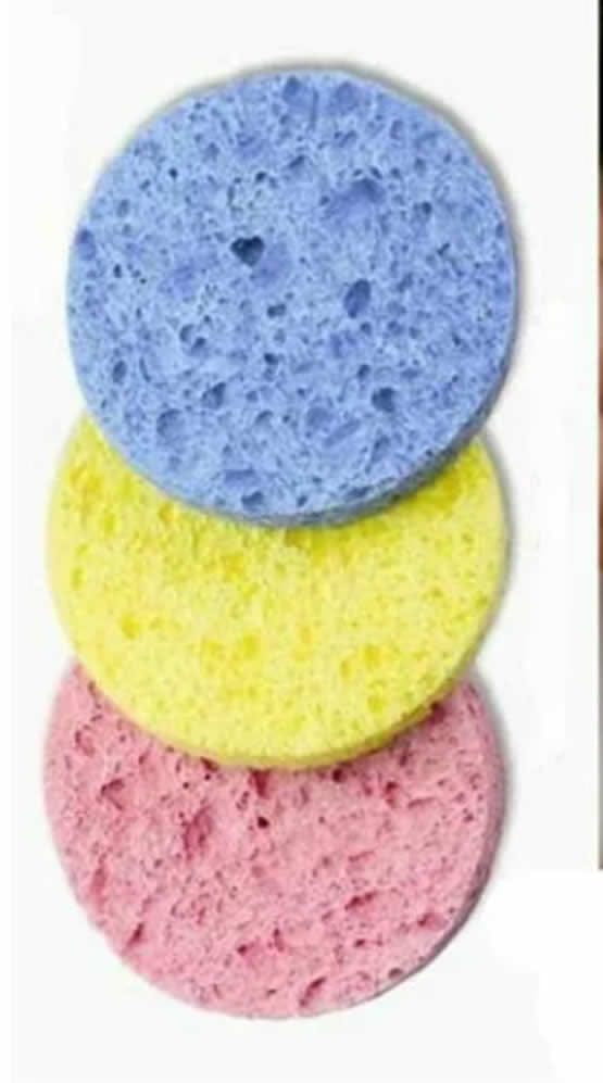 Kleancolor Health & Beauty Kleancolor - Éponges Nettoyantes en Cellulose Cosmétique 2 pcs
