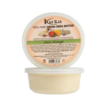 Kuza Health & Beauty Kuza 100% Pure Cocoa-Shea Butter Coco-Mango 8 oz