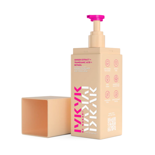 Makari Health & Beauty Makari - Crème tonifiante pour le corps à l'extrait de gingembre, à l'acide tranexamique et au rétinol