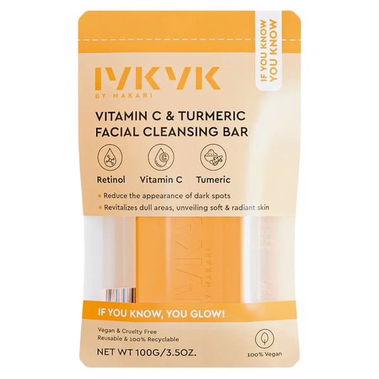 Makari Health & Beauty Makari - Pain nettoyant visage à la vitamine C et au curcuma 100g