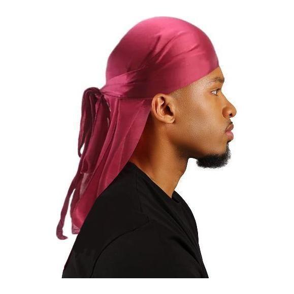 Mr.Durag Health & Beauty #RED Durag Velvet Unisex Red/Black