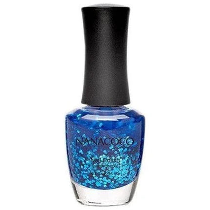 Nanacoco Health & Beauty Blue Glitter -Blue Tear Classic Nail Polish 15ml