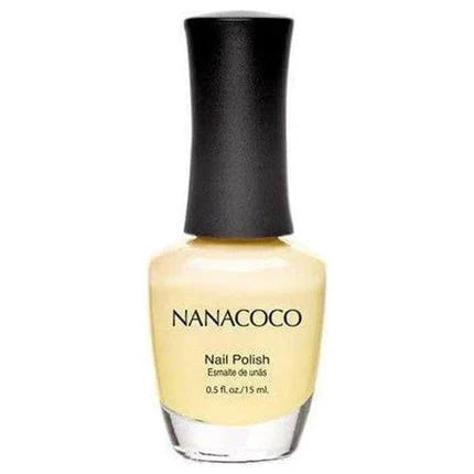Nanacoco Health & Beauty Light Yellow-Sweet Heart Classic Nail Polish 15ml