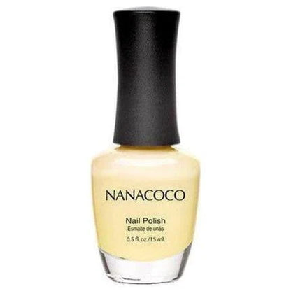 Nanacoco Health & Beauty Light Yellow-Sweet Heart Classic Nail Polish 15ml
