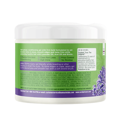 ORS Health & Beauty ORS - Gel coiffant et pour tresses Braidzone à l'huile d'olive– 237 ml