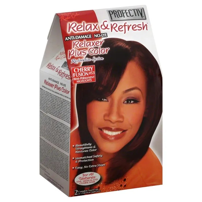Profectiv Health & Beauty Profectiv Relaxer Plus Color Cherry Fusion