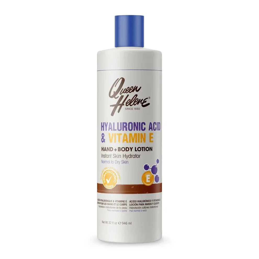 Queen Helene Health & Beauty Queen Helene Hyaluronic Acid & Vitamin E Lotion 32oz