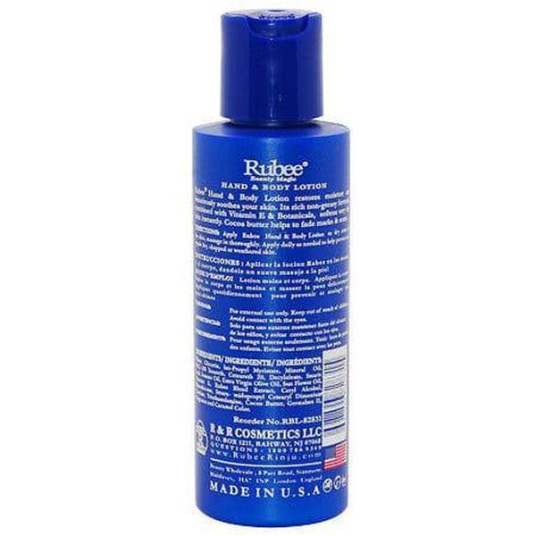 Rubee Health & Beauty Rubee Hand & Body Lotion 118ml