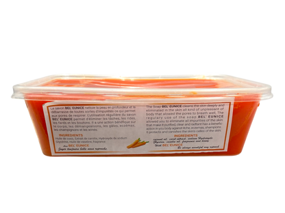 SAVON BEL'EUNICE Health & Beauty Savon bel'Eunice carotte / Papaye 600g