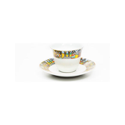 Shewhat Health & Beauty Coffee cups and coasters set of 6+6