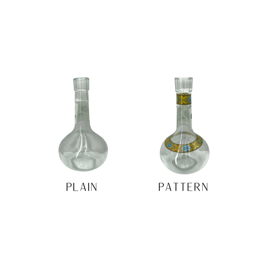 Shewhat Health & Beauty Shewhat Berele glass pot 400ml Plain\Pattern