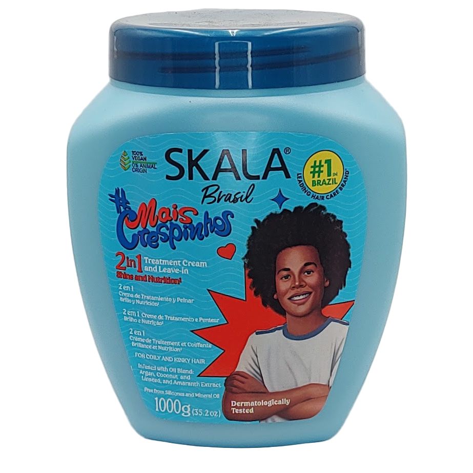 Skala Health & Beauty Skala Mais Crespinhos 2IN 1 Treatmenat Cream & Leave-in 1000m