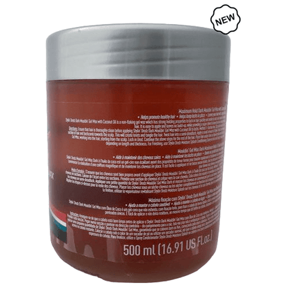Stylin' Dredz Health & Beauty Stylin Dredz Maximum Hold Dark Mouldin' Gel Wax With Coconut Oil 250/500 ml