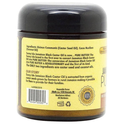 Sunny Isle Health & Beauty Sunny Isle Jamaican Black Castor Oil Pure Butter Coconut 118/236ml