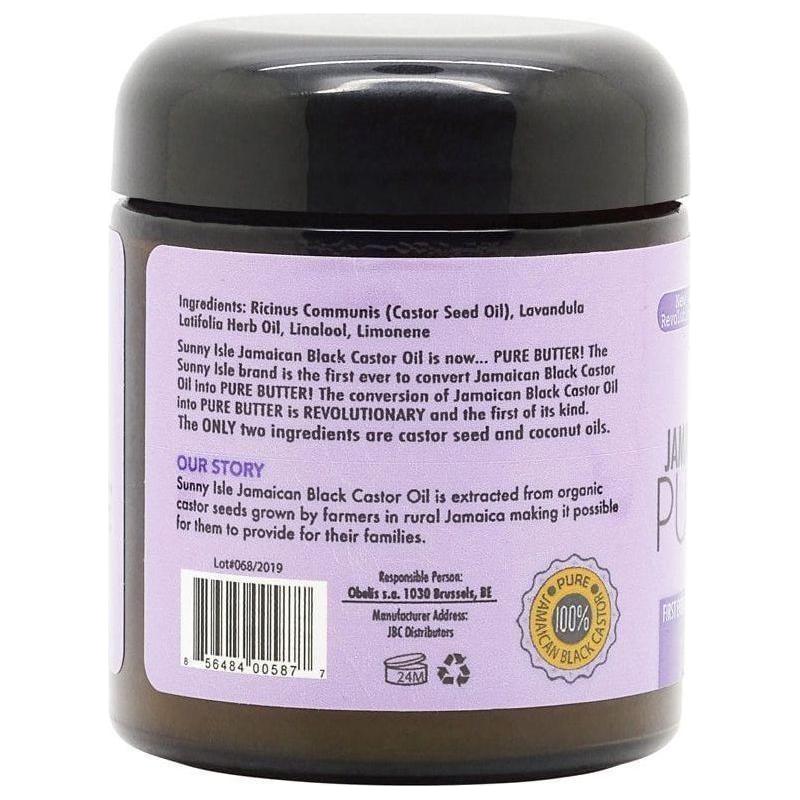 Sunny Isle Health & Beauty Sunny Isle Jamaican Black Castor Oil Pure Butter Lavender 118/236ml