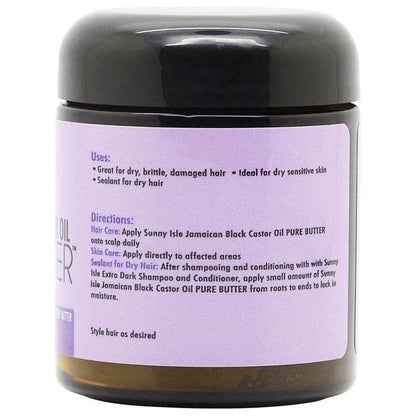 Sunny Isle Health & Beauty Sunny Isle Jamaican Black Castor Oil Pure Butter Lavender 118/236ml