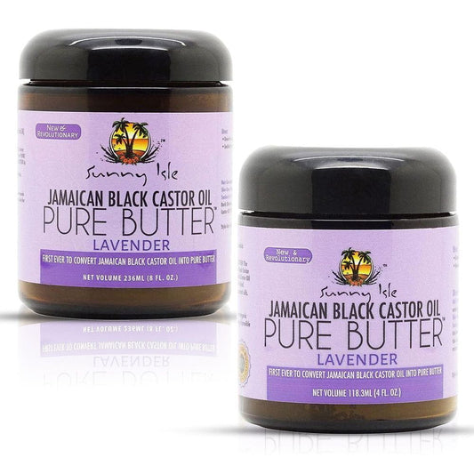 Sunny Isle Health & Beauty Sunny Isle Jamaican Black Castor Oil Pure Butter Lavender