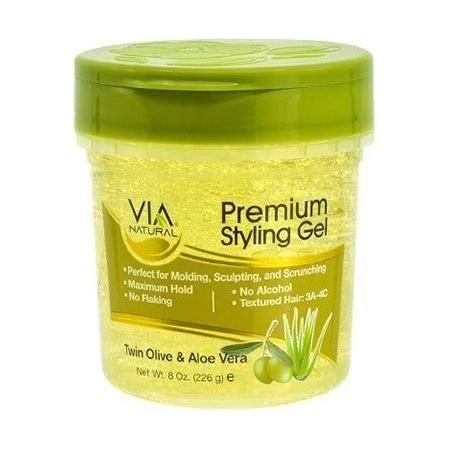 Via Natural Health & Beauty #226ml Via Natural Premium Gel Olive 226/567ml